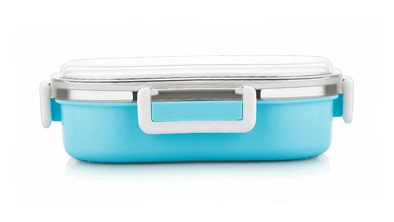 Paghadi Airtight Leak Proof Insulated Stainless Steel BPA Free Insulated LunchTiffin Box with Removable Inner Plate for Women and Men Office Kids to School Tiffin Multicolor - Image 2