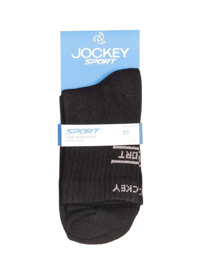 JOCKEY - Jockey 7036 Men Compact Cotton Terry Ankle Length Socks With Stay Fresh Treatment - Image 1