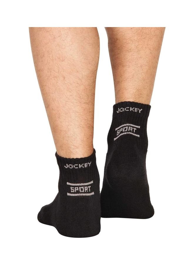 JOCKEY - Jockey 7036 Men Compact Cotton Terry Ankle Length Socks With Stay Fresh Treatment - Image 1