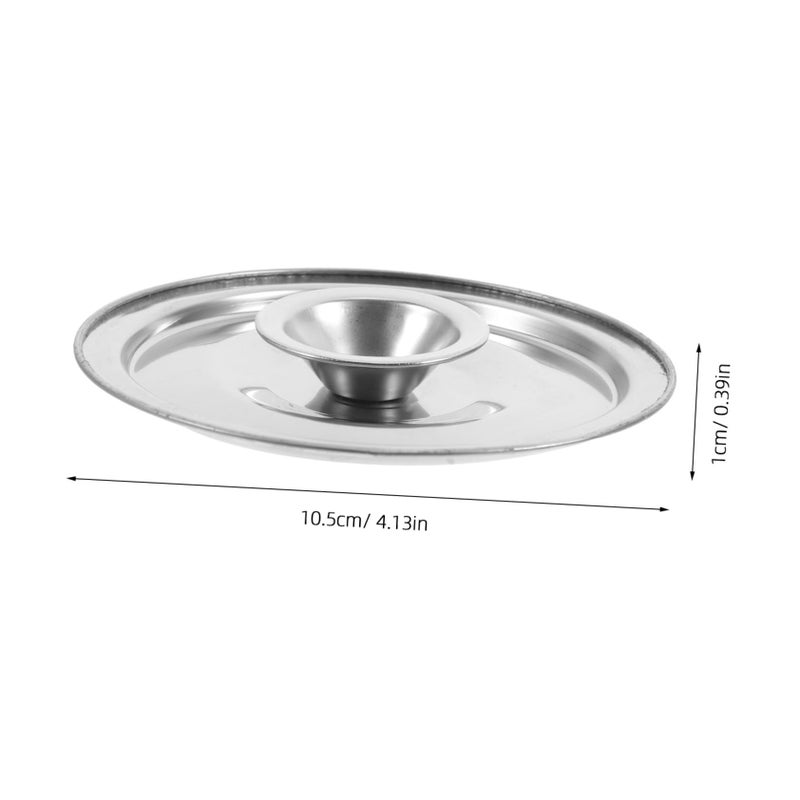 Stainless Steel Grease Pot Cover 2 Pack Reusable Kitchen Accessories Lid - Image 3