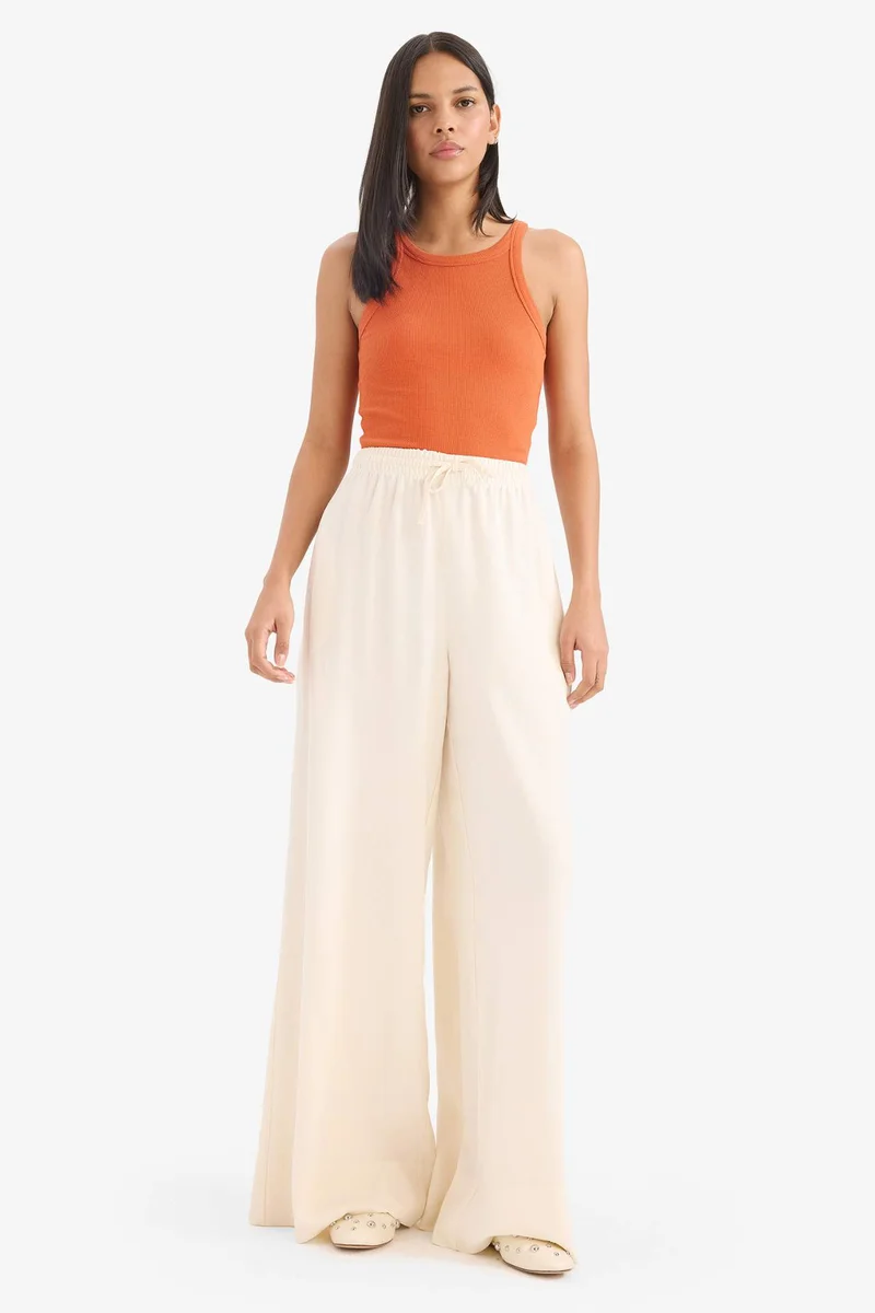DeFacto Slim Fit Camisole Halter Collar Tank Top