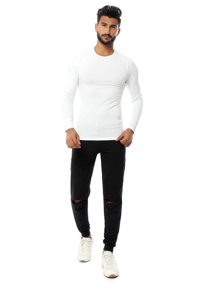 Mesery - Mesery Bundle OF (2) - Men Full Sleeves-White - Image 1