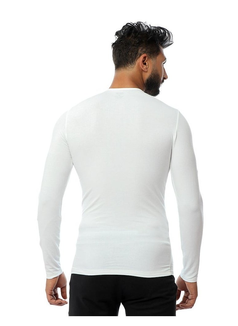 Mesery - Mesery Bundle OF (2) - Men Full Sleeves-White - Image 1