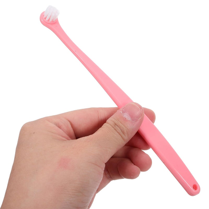Soft Bristle Pet Toothbrush For Dogs And Cats Lightweight Design For Home And Travel Teeth Cleaning - Image 5