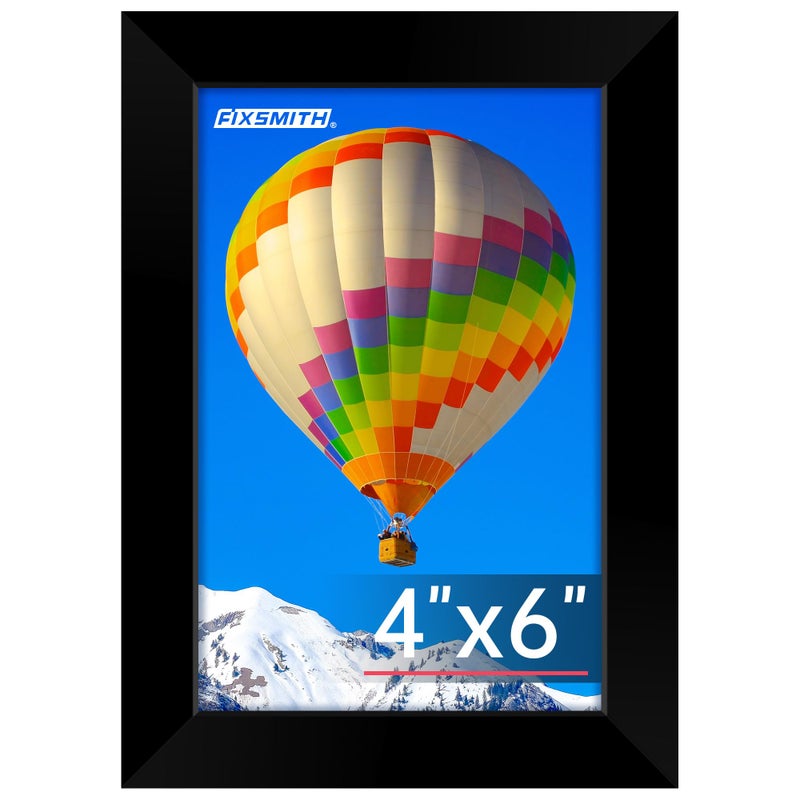 FixSmith 4x6 إطار الصورة إطارات الصور السود - Image 1