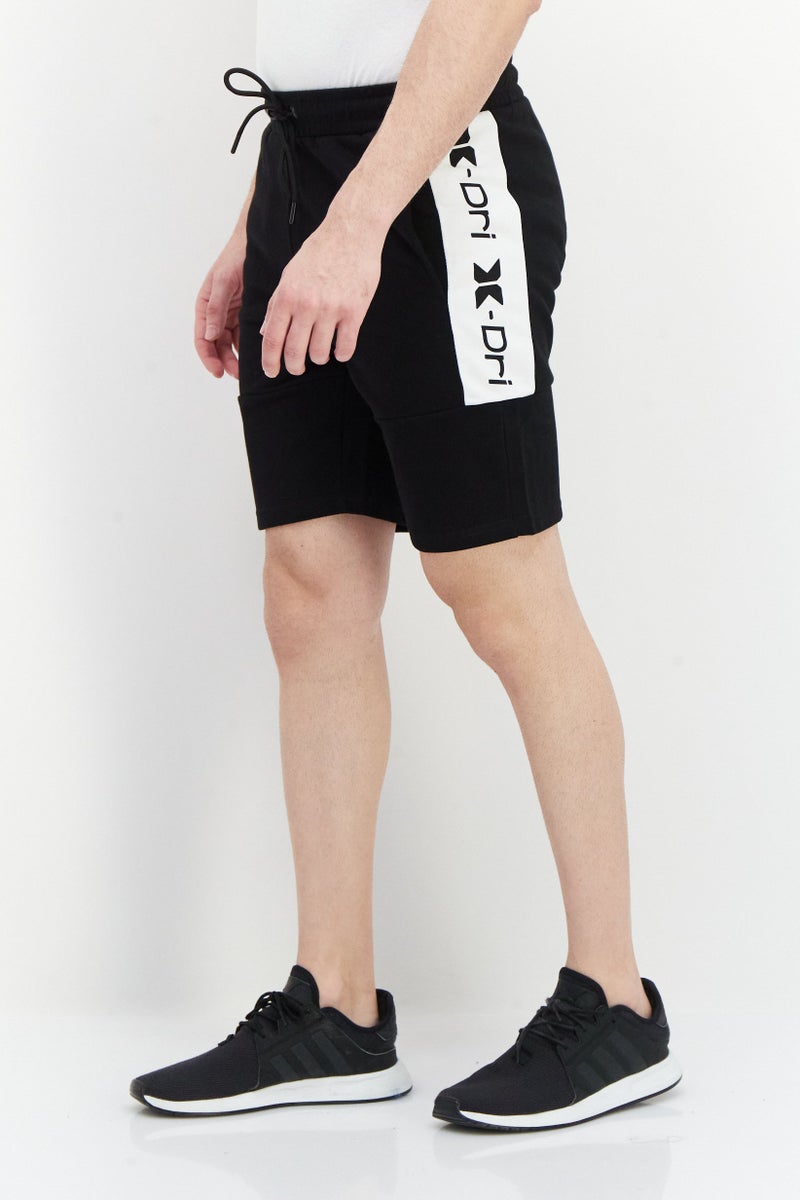 RBX Men Sportswear Fit Outdoor Shorts, Black - Image 3