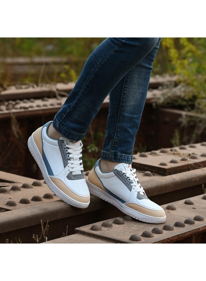 Cruiser Men's Augustus White Sneakers_8 UK (2505-12) - Image 3