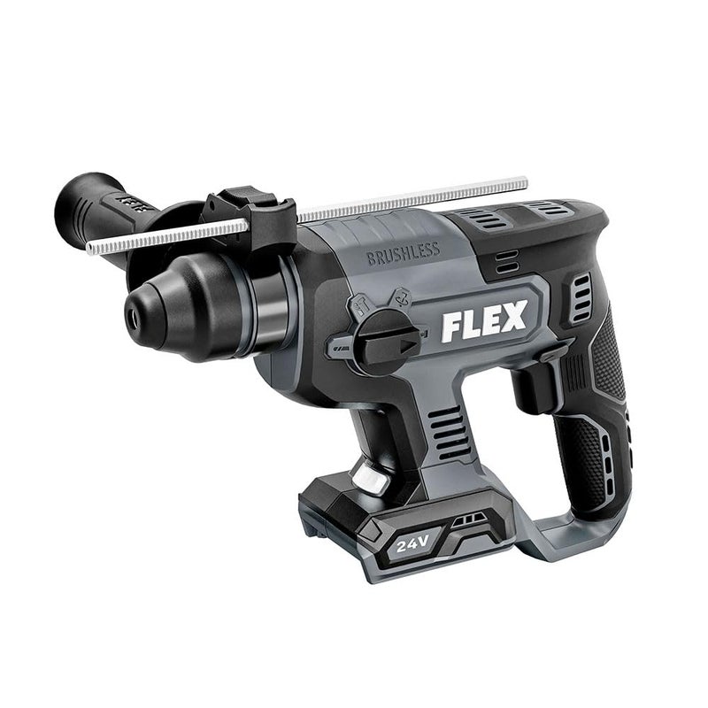 FLEX أداة المطرقة الدورانية FLEX 24V بدون فرشاة لاسلكية 78 بوصة SDS Plus 13 FtLbs عزم الدوران فقط الأداة البطارية والشاحن غير مدرجين FX1531Z