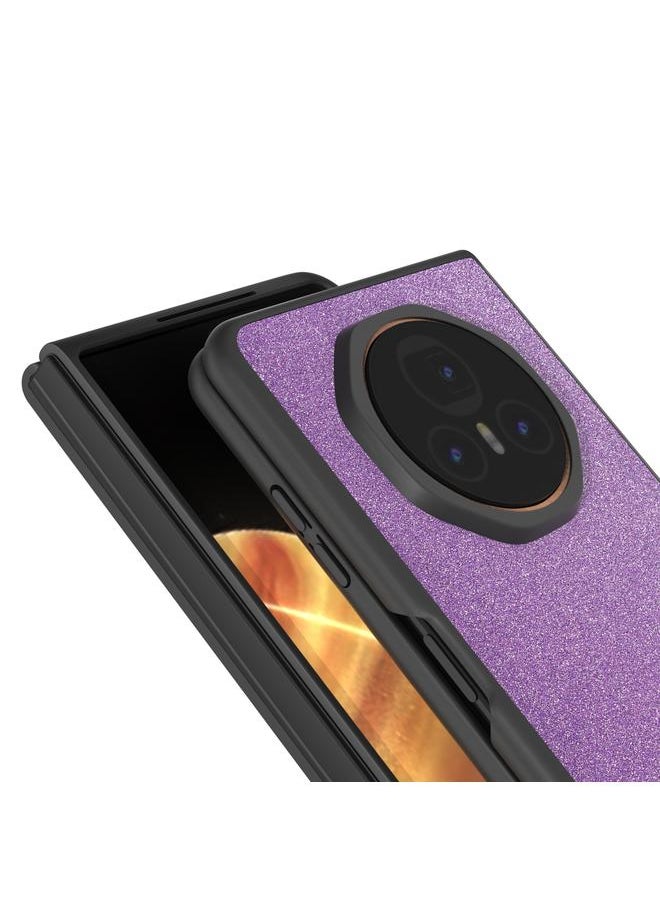 Green Tiger - Case For Honor Magic V3 Black Frame Glitter Shockproof Phone Case - Image 1