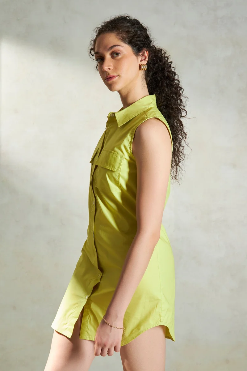 Virgio Cotton Shirts Daywear Dresses for Women