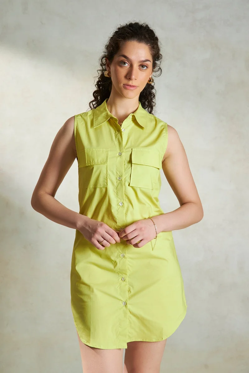 Virgio Cotton Shirts Daywear Dresses for Women