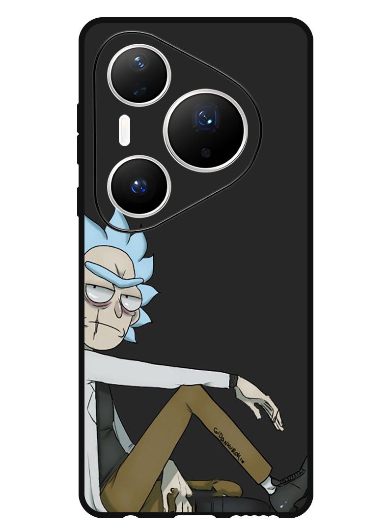 Theodor Case Compatible with Huawei Pura 80 Pro 6.8 Inch Protection Shockproof Bumper Cover Rick - Image 1