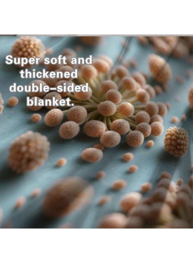 general Flannel thin blanket (warm and comfortable, suitable for sleep, gaming, dust removal and sandproof) 150cm*200cm - 397 - Image 1