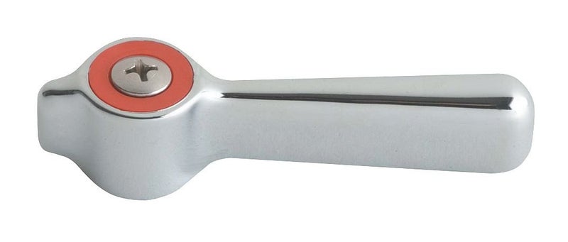 Chicago Faucets, 369-PRJKCP, 2-3/8" Metal Lever Handle with Hot and Cold Index Button, Chrome - Image 5