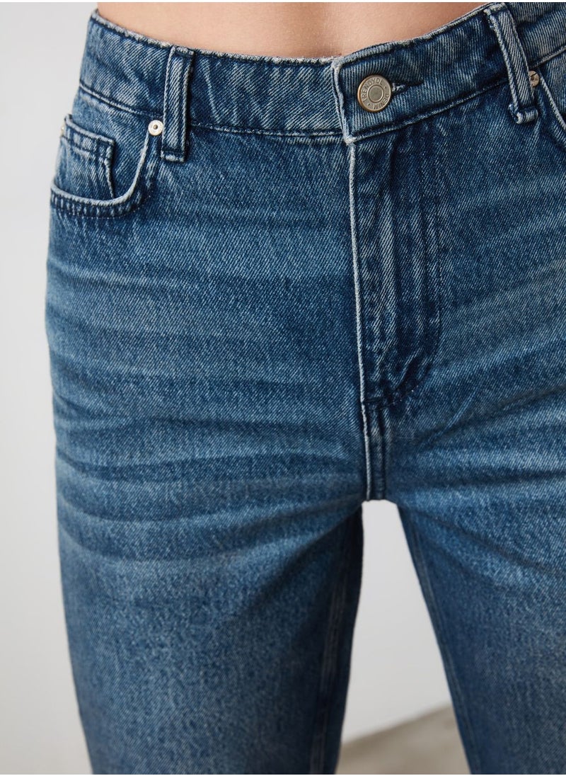 trendyol High Waist Straight Jeans  - Image 5
