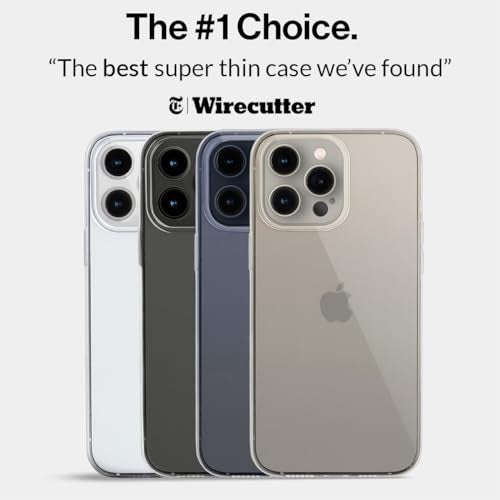 totallee Clear iPhone 15 Pro Max Case, Thin Cover Ultra Slim Minimal - for Apple iPhone 15 Pro Max (2023) - Image 2