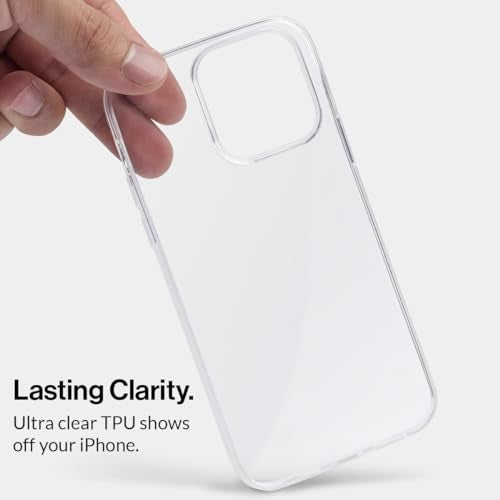 totallee Clear iPhone 15 Pro Max Case, Thin Cover Ultra Slim Minimal - for Apple iPhone 15 Pro Max (2023) - Image 3