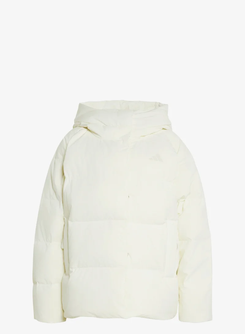 اديداس جاكيت بقبعة HELIONIC DOWN PUFFER