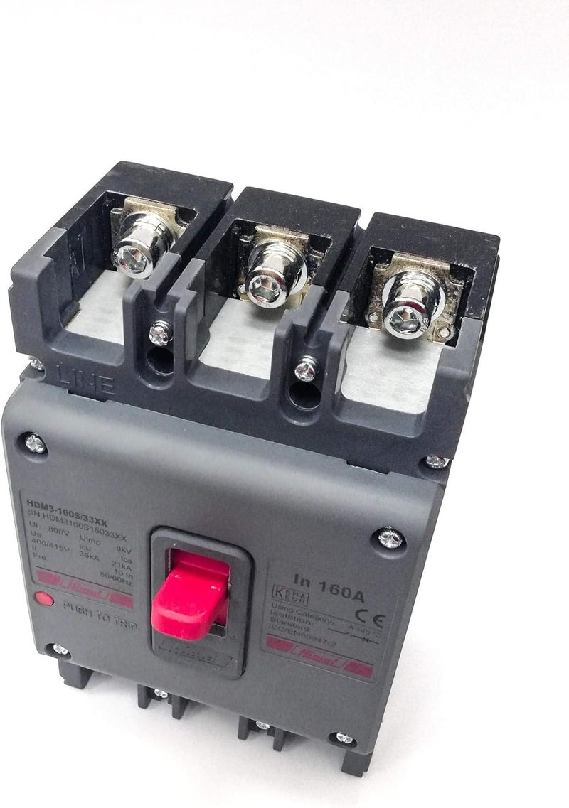 Himel 160A 35kA 3P Molded Case Circuit Breaker MCCB - Himel - Image 2