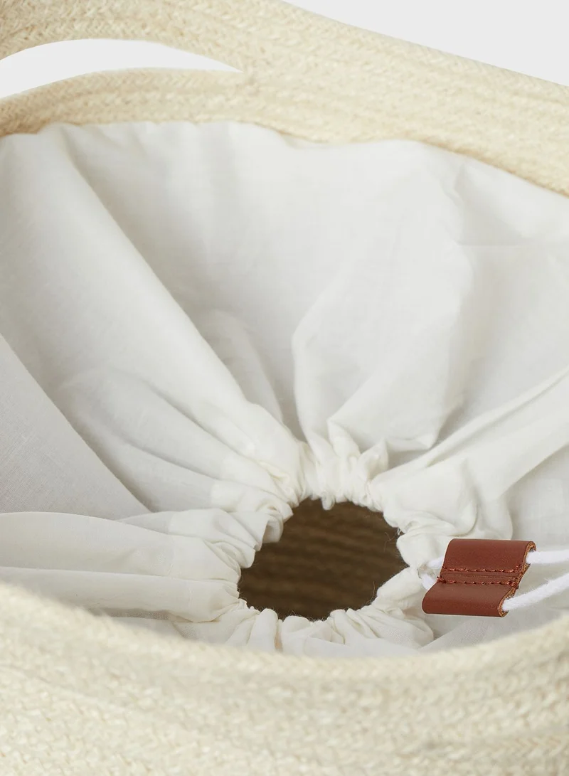 H&M Jute Laundry Basket