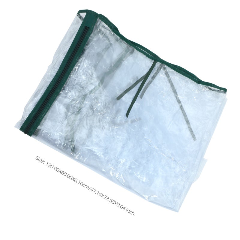 Greenhouse Cover PVC Cover Rainproof Protector Tool for Protecting Crops - Image 2