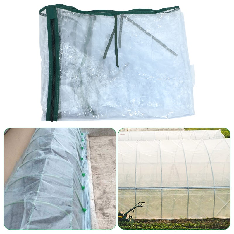 Greenhouse Cover PVC Cover Rainproof Protector Tool for Protecting Crops - Image 4