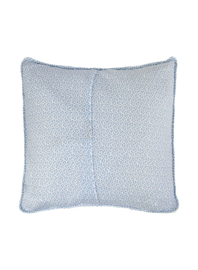 لورا أشلي لورا آشلي - طقم لحاف كينج، مفروشات قطنية قابلة للعكس مع أغطية وسائد متناسقة، ديكور غرفة نوم مثالي لجميع الفصول (أزرق كينّا، كينج) - Image 5