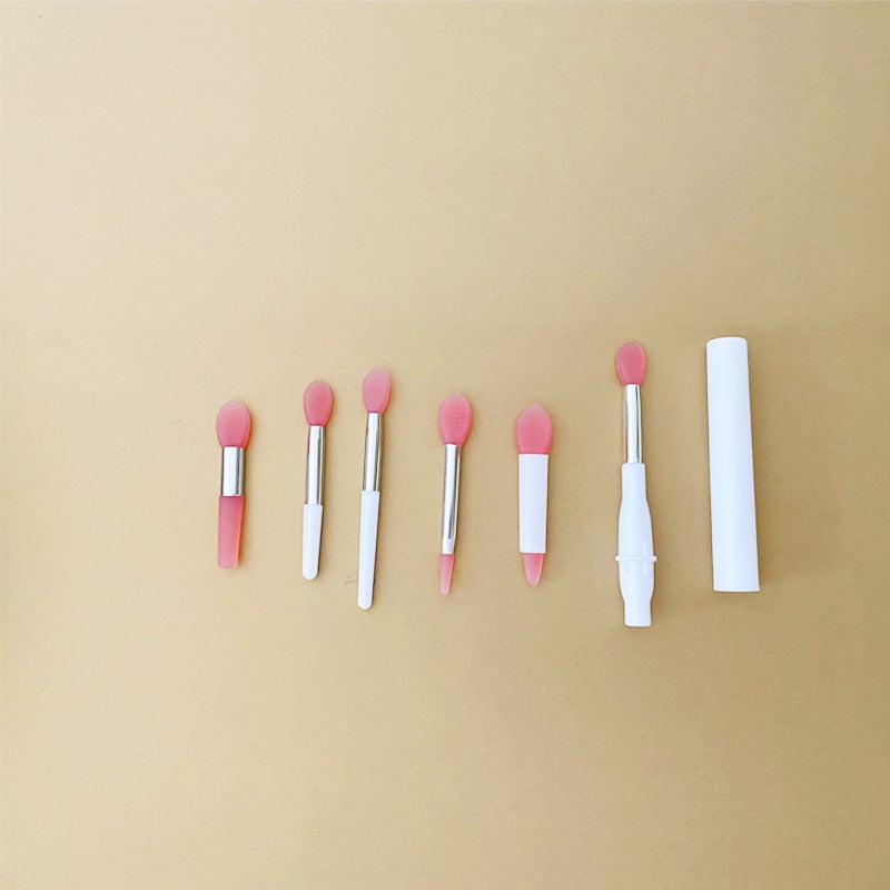 Silicone Lip Brush Lipstick Makeup Brush Lipstick Eye Shadow Brush Concealer Universal Beauty Tool Lip Gloss Portable - Image 2