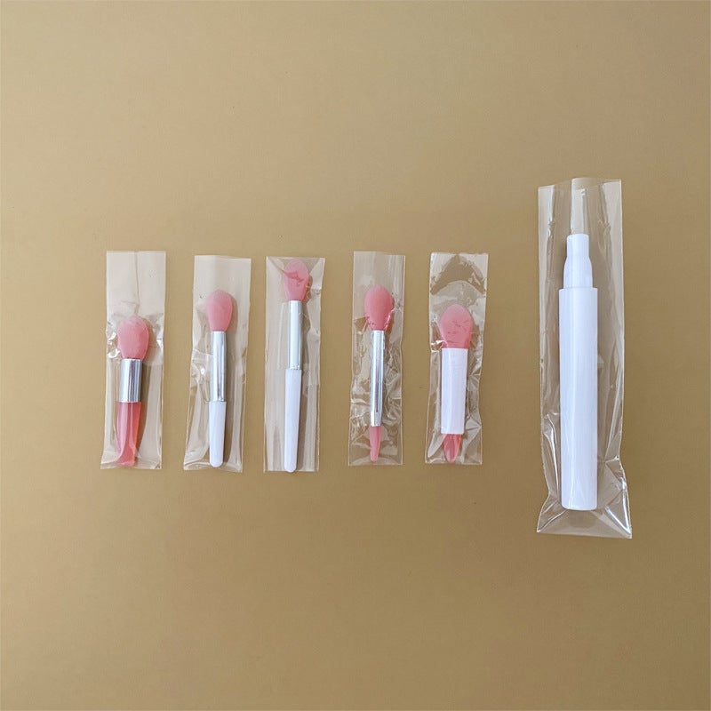 Silicone Lip Brush Lipstick Makeup Brush Lipstick Eye Shadow Brush Concealer Universal Beauty Tool Lip Gloss Portable - Image 3