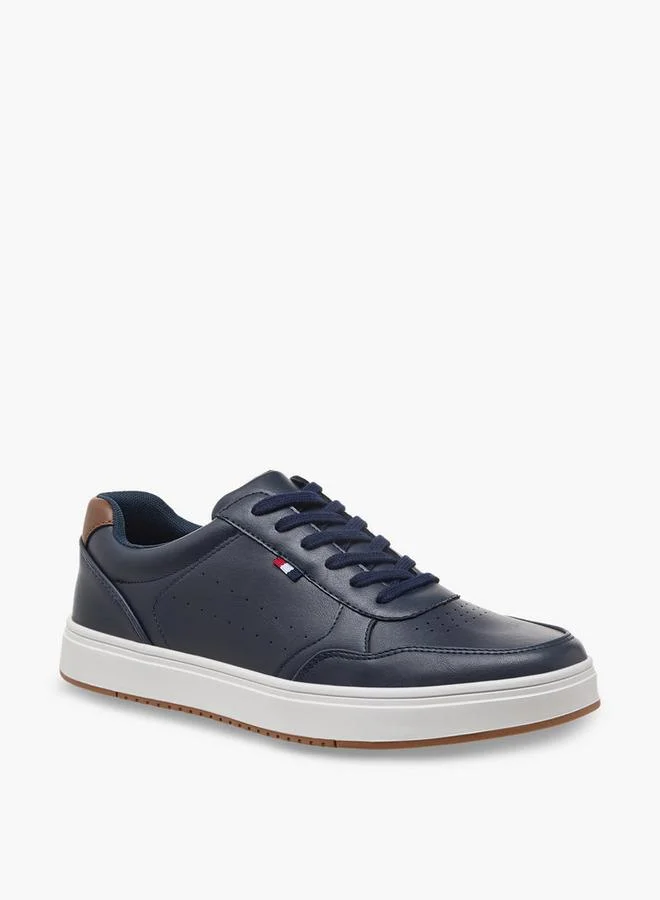 ال بي ال من شو اكسبرس Men Panelled Lace-Up Sneakers