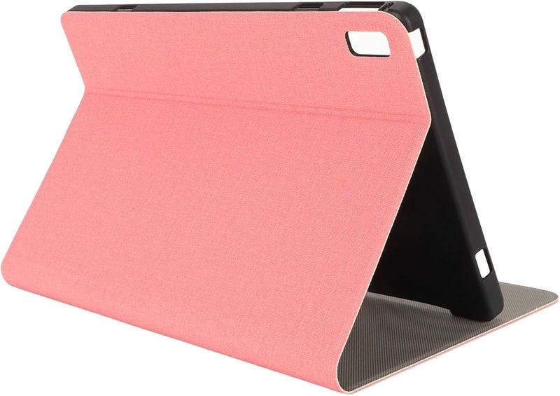كلاراكو غطاء جلدي للكمبيوتر اللوحي I11 لجهاز Bmax لجهاز Bmax I11 I11Plus مصنوع من مادة البولي يوريثان لتغطية الحامل وغطاء منظم ومحفظة وملحقات الكمبيوتر اللوحي (وردي) - Image 3