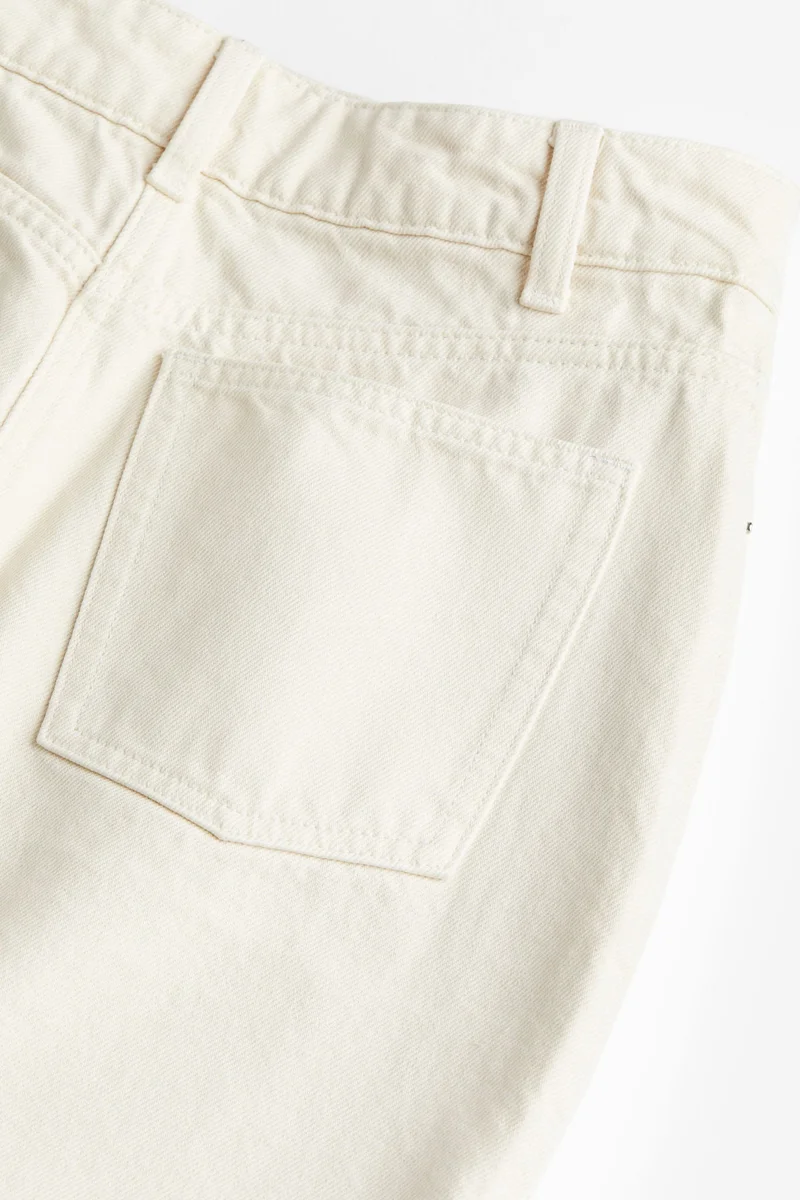 اتش اند ام تنورة بنسيل من الدنيم