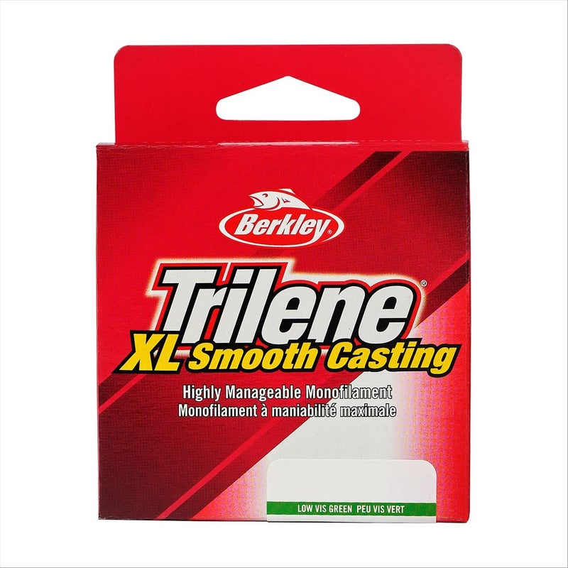 Berkley TrileneÂ® XLÂ®, Low-Vis Green, 4lb | 1.8kg, 110yd | 100m Monofilament Fishing Line, Suitable for Freshwater Environments - Image 1