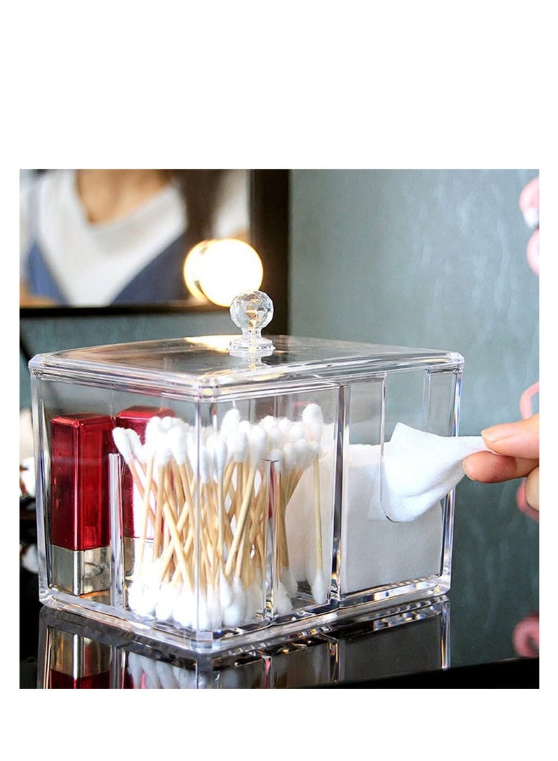 Zikra Makeup Organizer Acrylic Cosmetics Display Holder for Makeup Brush, Eyeliner, Mascara, Lipsticks - Image 2