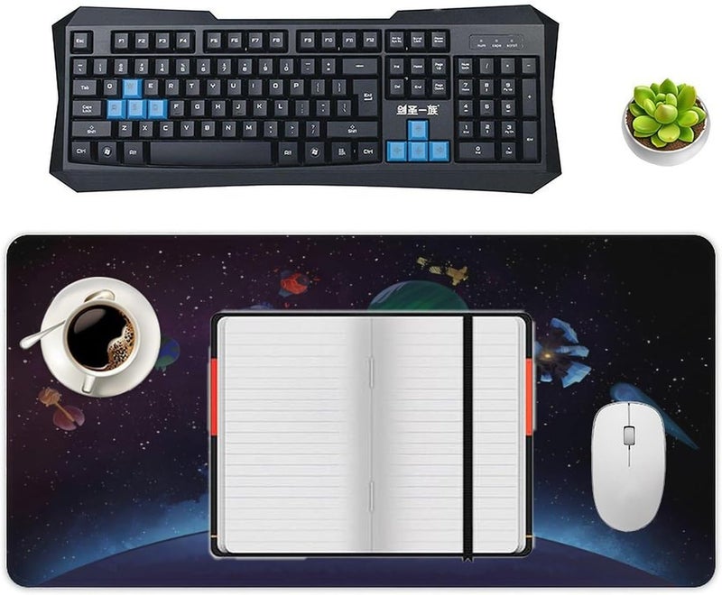 Keebik Gaming Mouse Pad, Outer Ship Wilds Mouse Pad 11.8x23.6 Inch Large Extended Computer Mouse Mat Keyboard Full Desk Mousepad for Gaming, Office, Home - Image 3