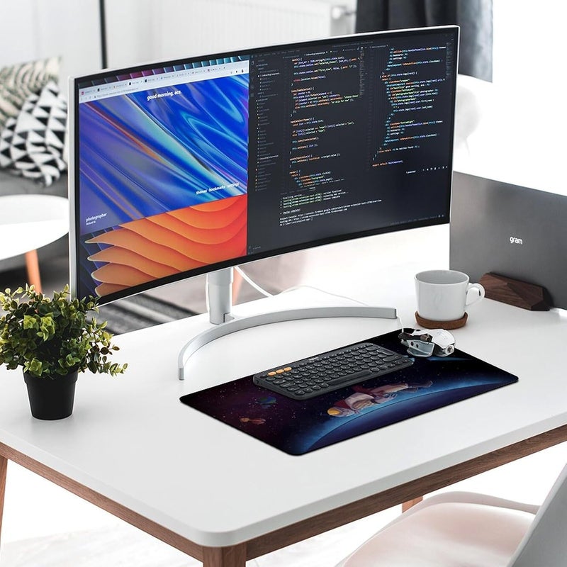 Keebik Gaming Mouse Pad, Outer Ship Wilds Mouse Pad 11.8x23.6 Inch Large Extended Computer Mouse Mat Keyboard Full Desk Mousepad for Gaming, Office, Home - Image 5