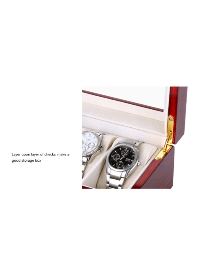 بيوينتي صندوق خشبي لتخزين الساعات مكون من 6 أرقام unisex - Image 4