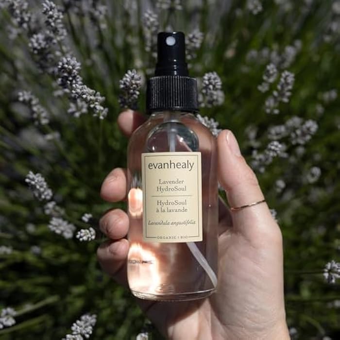evanhealy Lavender HydroSoul | Copper Distilled Hydrosol | Calms Redness, Soothes Irritated Reactive Skin | Organic Lavender Facial Tonic | Calming Face Toner - Image 3