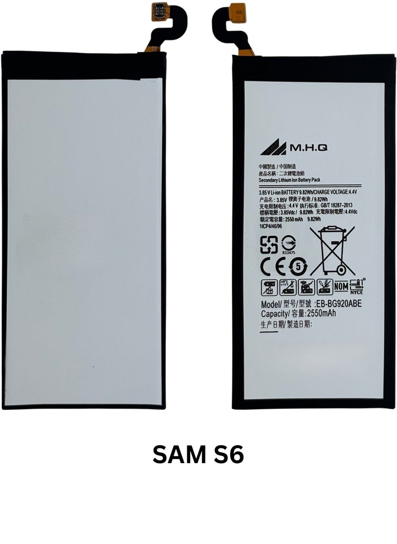 M.H.Q Samsung S6 Battery High Quality  - Image 3
