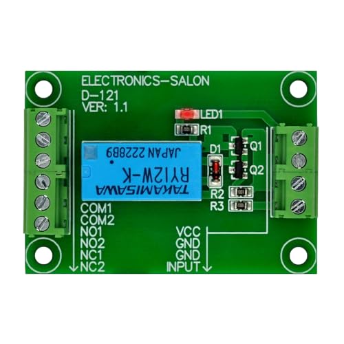 ELECTRONICS-SALON DPDT Signal Relay Module, 12Vdc, RY12W-K Relay. Has Assembled. - Image 1