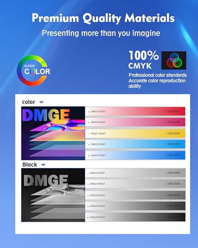 DMGE 410A Toner Cartridge 410X - High Yield 4 Pack Replacement for HP 410A 410X Compatible with HP Color Laserj Pro MFP M477fnw Toner, M477fdw Toner M452dn, Color Laserj Pro M477 M452 Series | CF410X - Image 5