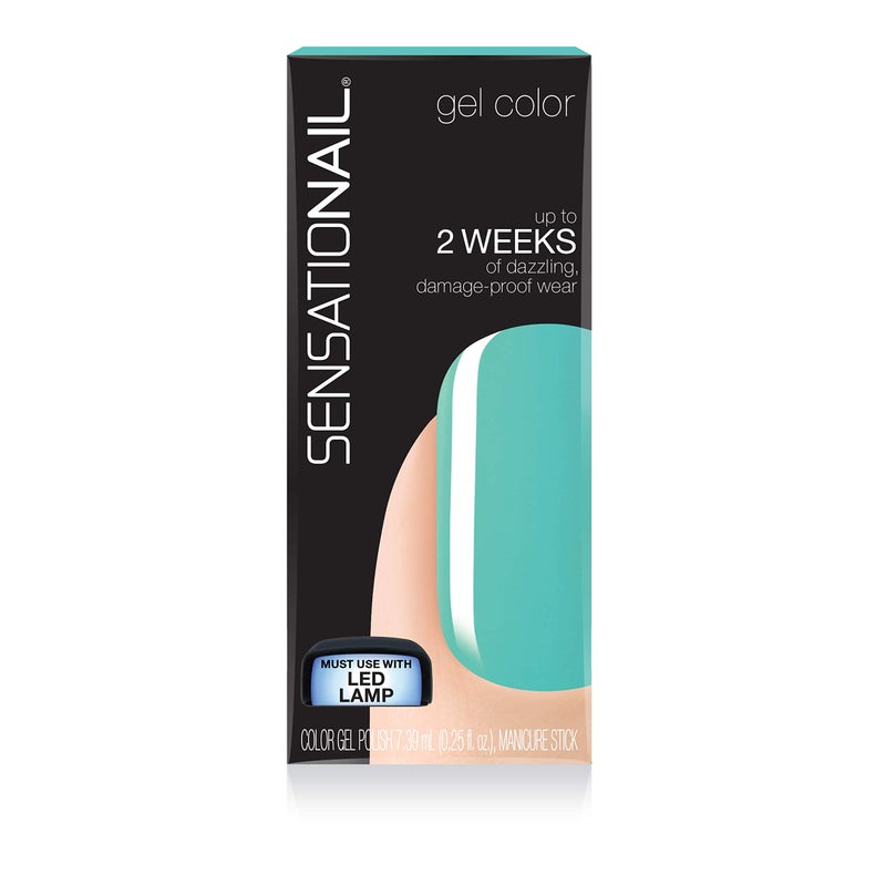 SENSATIONAIL Gel Nail Polish Mostly Mint 739ml MintGreen AtHome Gel Polish