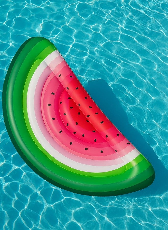 Poolcandy Giant 72" Watermelon Slice Island Pool Raft - Image 2