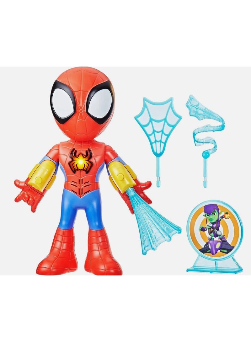 Disney Junior Marvel Spidey and His Amazing Friends Electronic Suit up Spidey - Image 2
