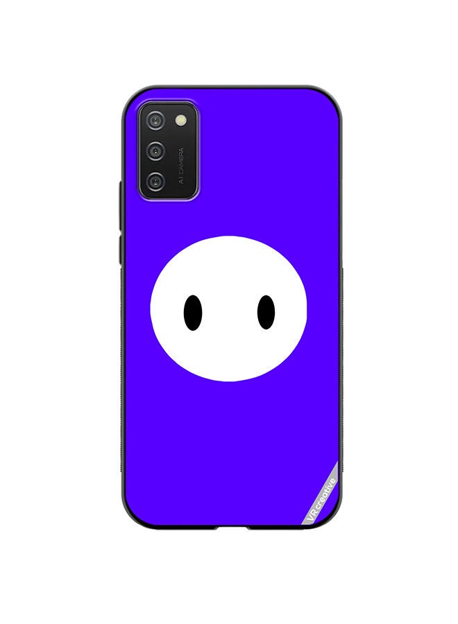 VR CREATIVE Protective Case Cover For Samsung Galaxy A03s Face Fall Guys Design Multicolour - Image 1
