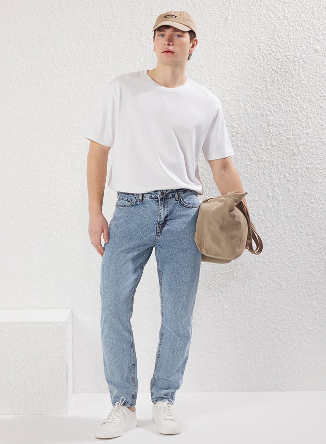 trendyol Blue Essential Fit Jeans - Image 2