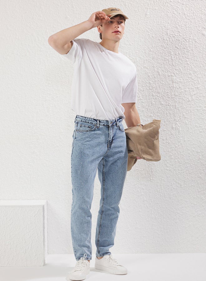 trendyol Blue Essential Fit Jeans - Image 3