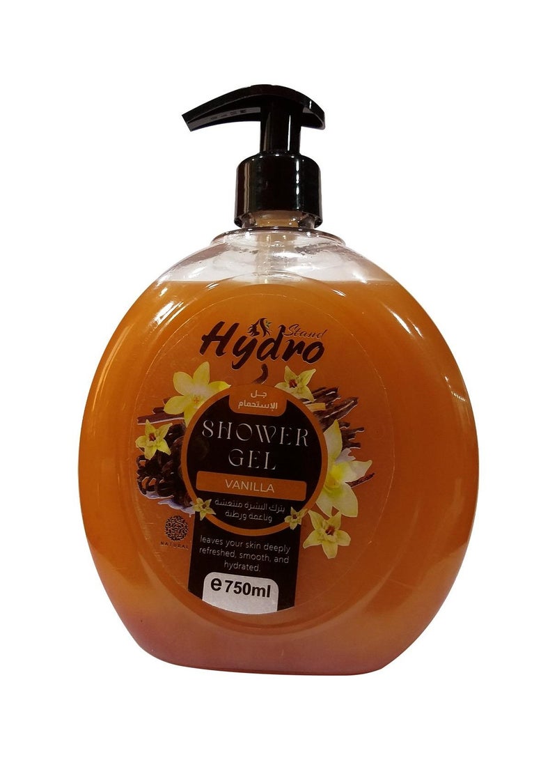 Hydro Stand Shower Gel Vanilla 750ml  - Image 1