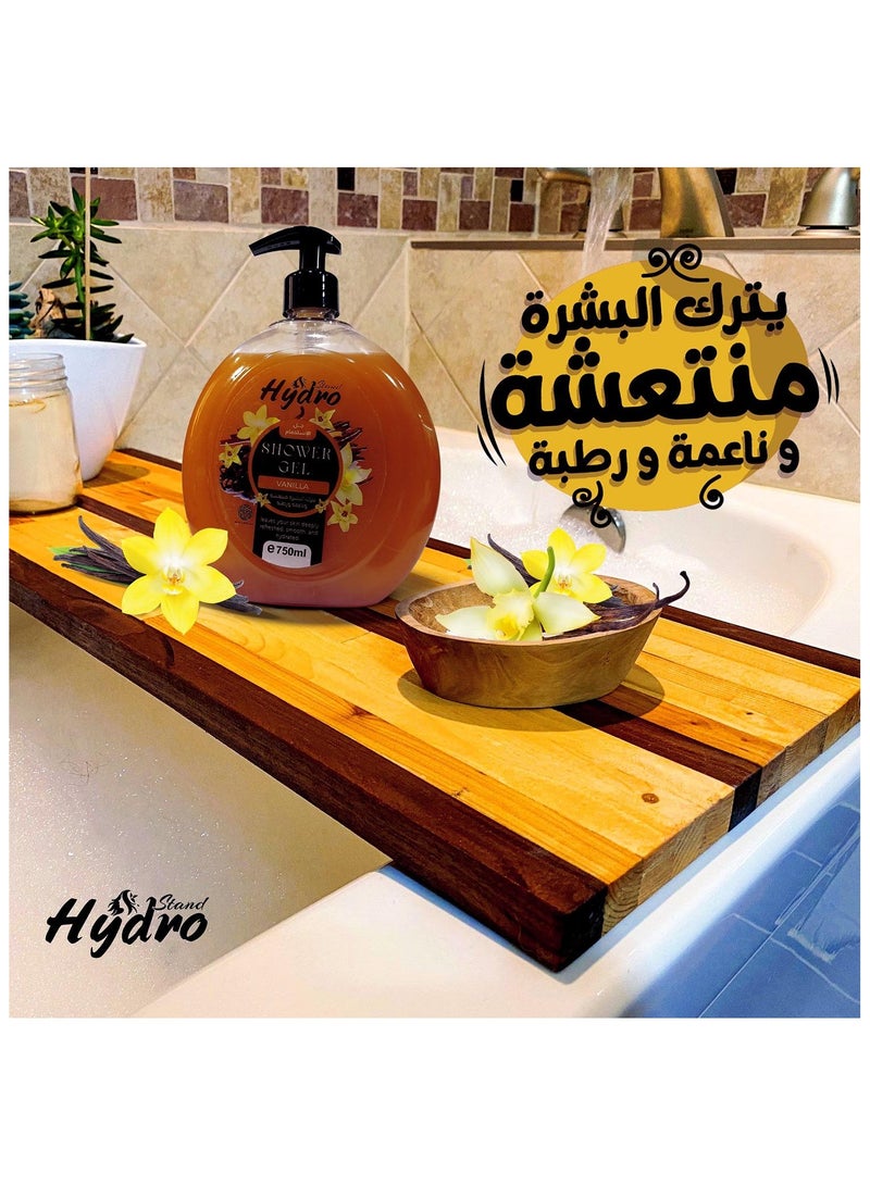 Hydro Stand Shower Gel Vanilla 750ml  - Image 3