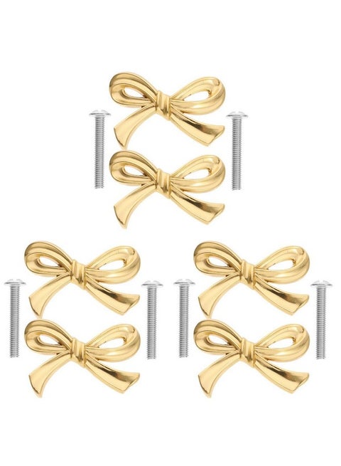DOITOOL DOITOOL Brass Bow Shape Cabinets Knobs Gold Drawer Pulls Decorative Bow Knobs Cupboard Pull Handles for Home Kitchen Cabinet Hardware Cupboard Dresser Wardrobe and Drawer Pulls - 6 Pack | Best DOITOOL DOITOOL Brass Bow Shape Cabinets Knobs Gold Drawer Pulls Decorative Bow Knobs Cupboard Pull Handles for Home Kitchen Cabinet Hardware Cupboard Dresser Wardrobe and Drawer Pulls - 6 Pack | Best